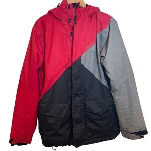 Obermeyer Ski Jacket Mens M Polyester Gorpcore Colorblock Winter Coat Mens